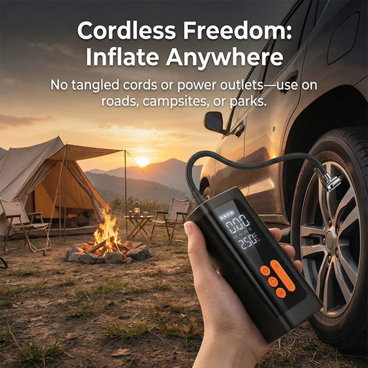 MotorQualityHubStore™ 3in1 ProPump X1 – Portable Digital Tire Inflator